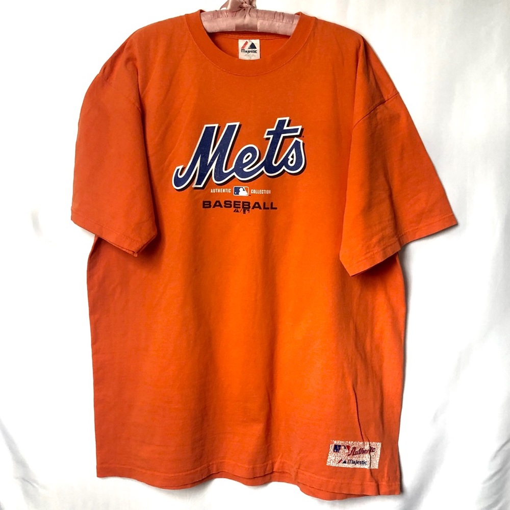 ❌SOLD❌vintage Mets baseball Majestic short sleeve